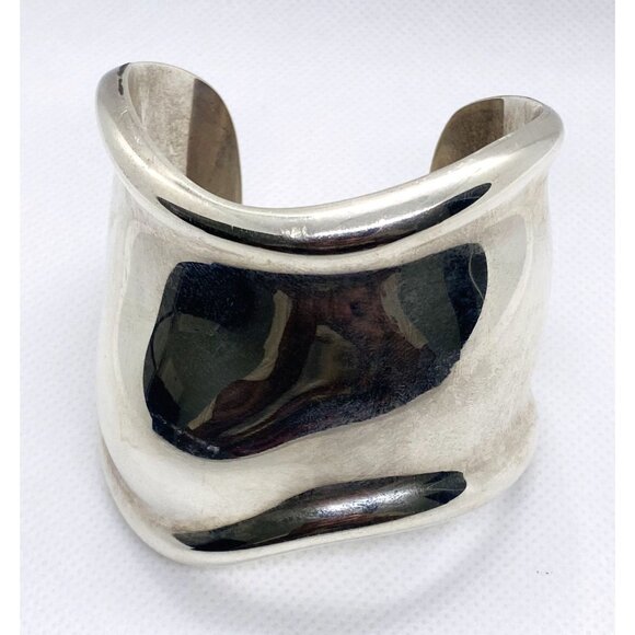 Tiffany & Co Jewelry - Tiffany & Co Elsa Peretti 1975 Sterling Silver 925 Bone  Cuff Bracelet Right